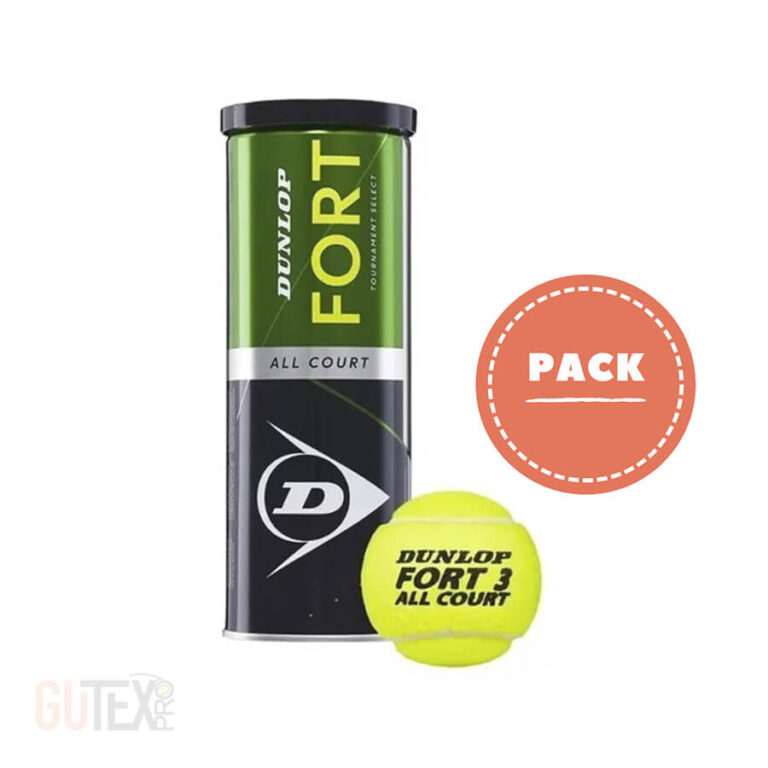 Pack x 24 Tubo Pelota Tenis Fort X3 | Dunlop